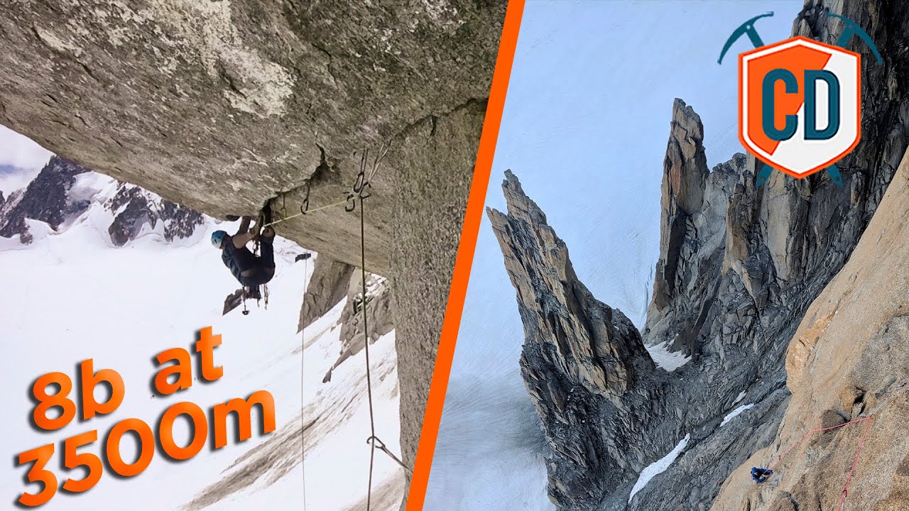 Climbing One Of Chamonix's Hardest Multi-Pitches | Climbing Daily Ep.1513