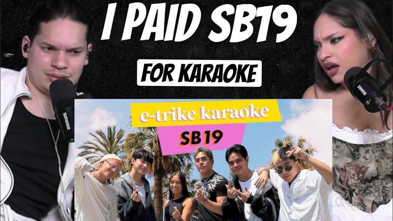 INSANE VOCALS!! (as usual)😊Waleska & Efra react to  SB19 do E -TRIKE KARAOKE!