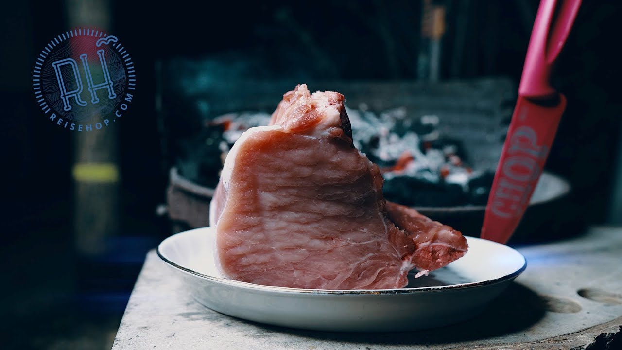 Свиная корейка BBQ с картофелем и овощами