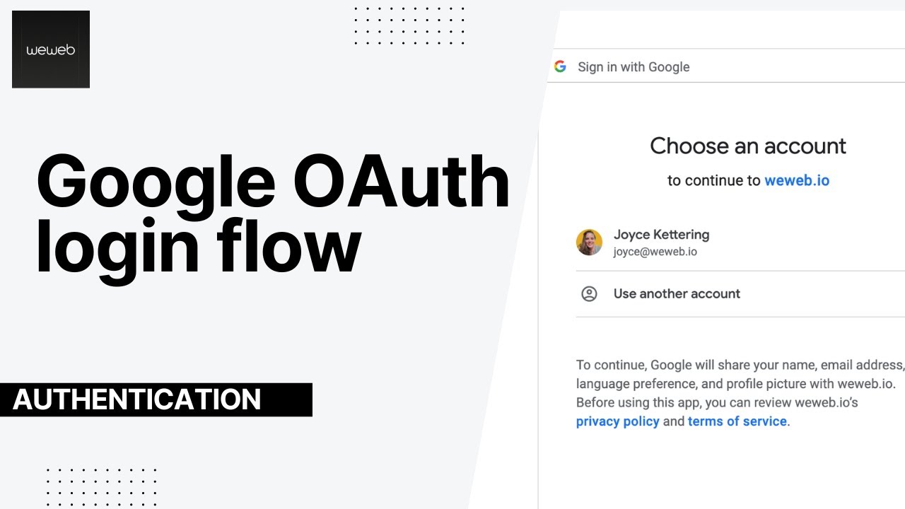 Добавьте Google OAuth в свой проект WeWeb (используя Xano)