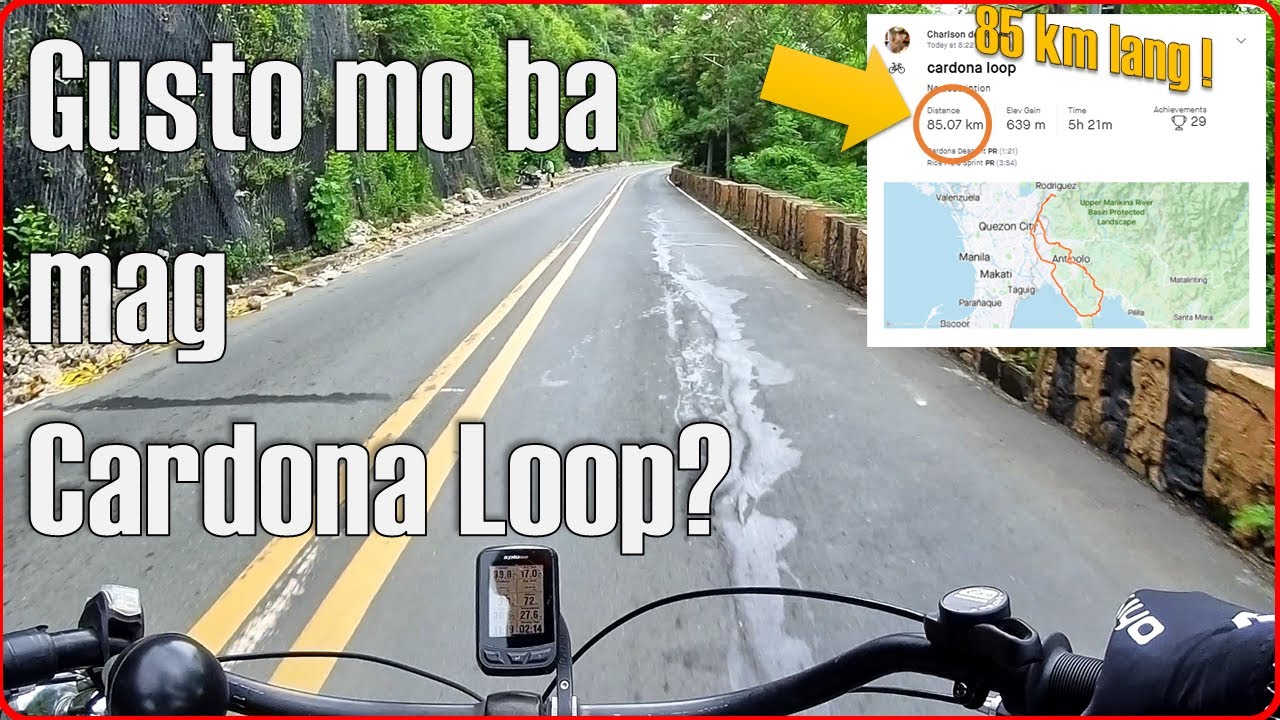 CARDONA Loop - Pag pinanood mo to para ka na rin nag BIKE papuntang Cardona-Teresa!
