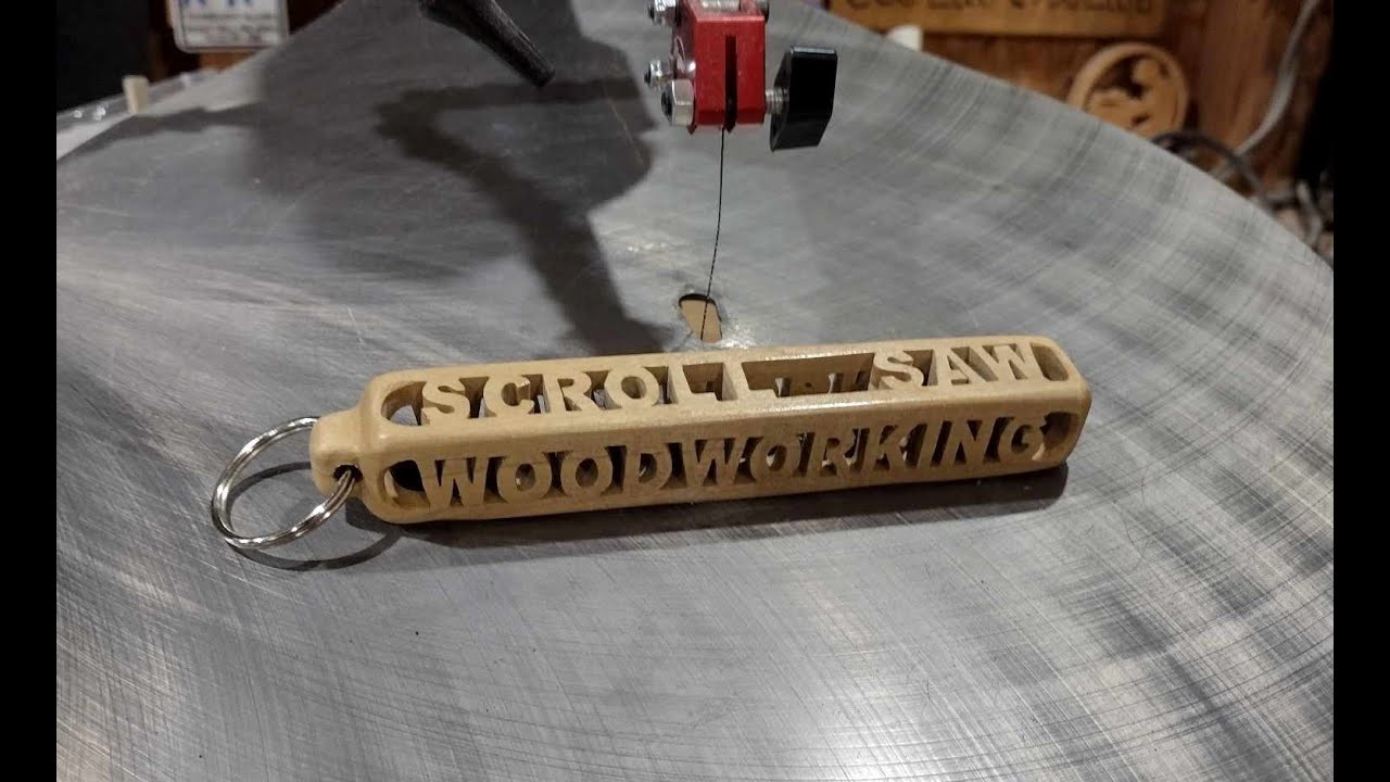 Custom Keychain For Scroll Saw & Woodworking Crafts Magazine