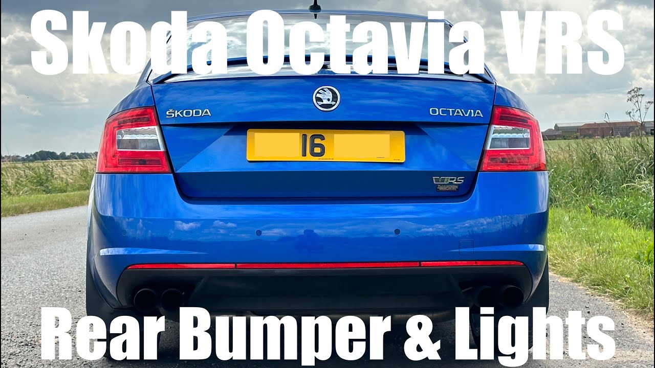 Как снять задний бампер и фару Skoda Octavia VRS MK3 своими руками
