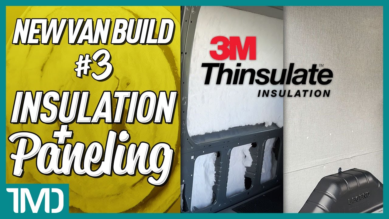 Insulation, Wall Paneling & Wheel Well Covers | Van Build Part 3 | 2022 Ford Transit