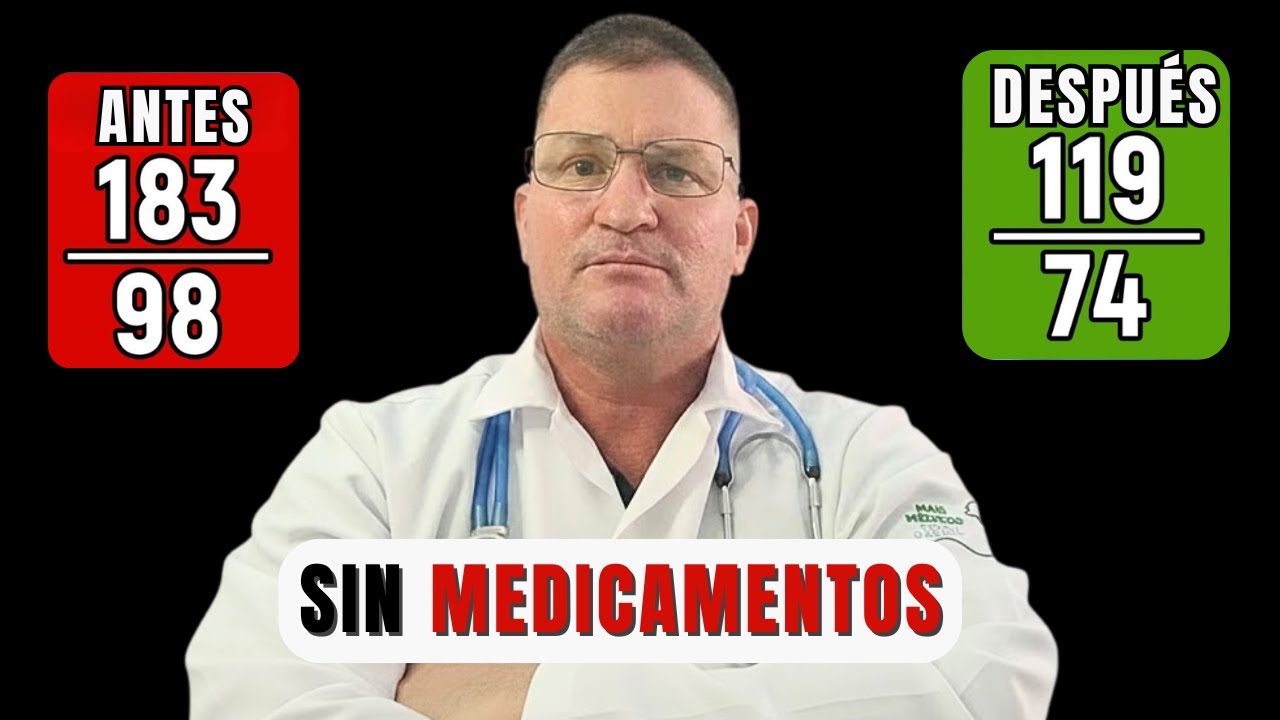 Cómo reducir la PRESIÓN ARTERIAL NATURALMENTE (Ya no dependas de medicamentos)