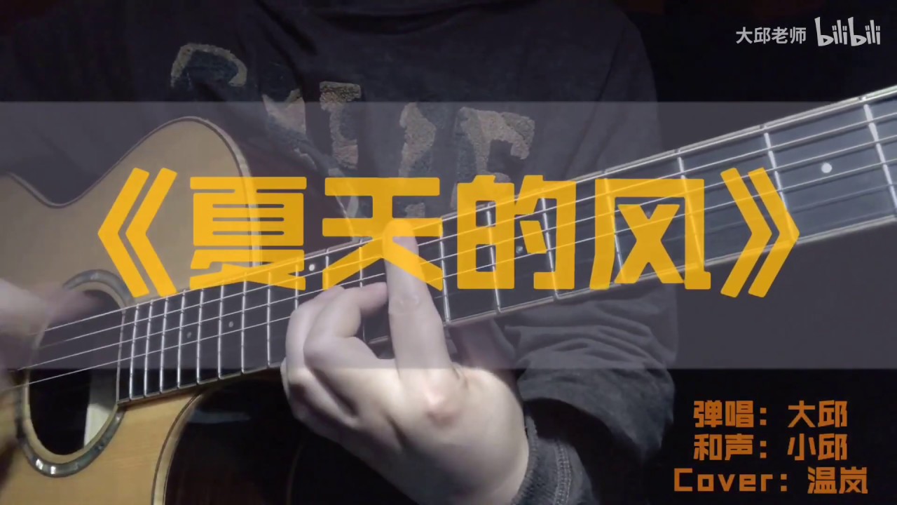 《夏天的风》和声版 吉他弹唱 cover：温岚