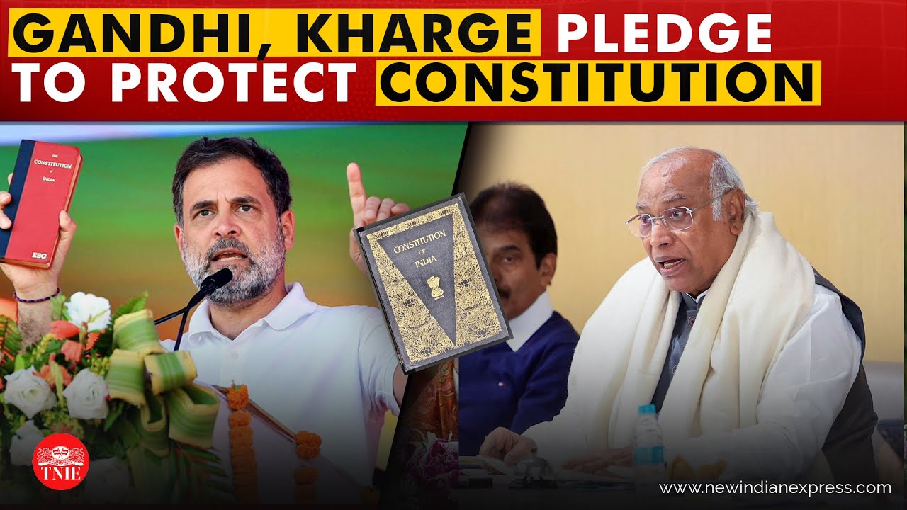 Opposition leaders vow to protect Constitution in face of attacks in New India