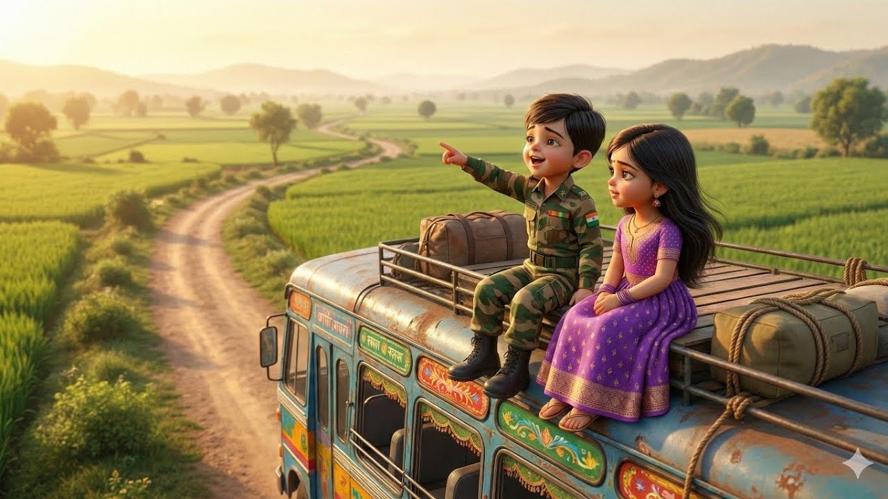 Dharti Sunahri Amber Neela | Kids Patriotic Song | Deshbhakti Rhyme for Childre