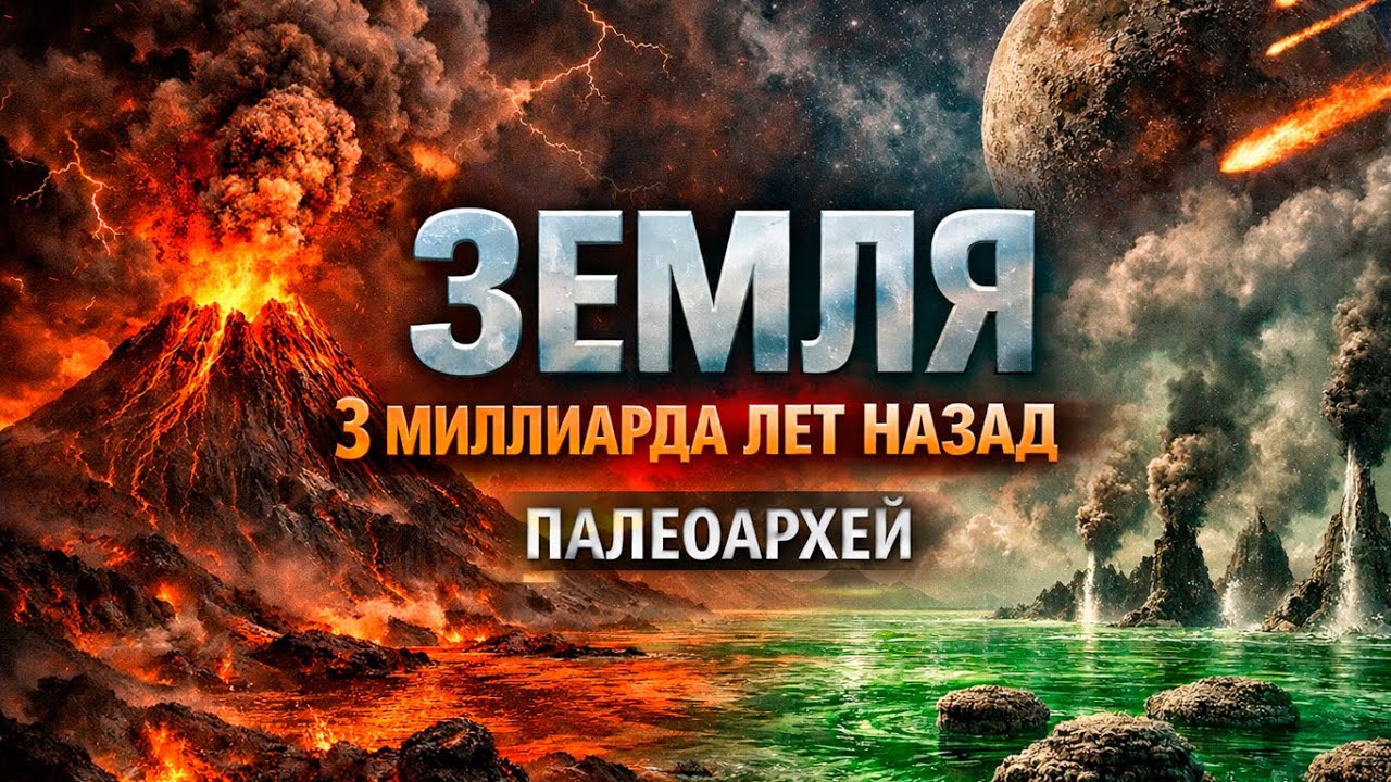 Адская Земля ДО нас: что происходило 3,5 млрд лет назад
