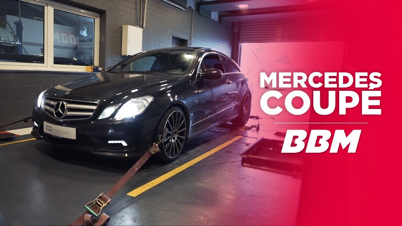 Tief & schnell | Mercedes E350 CDI Federn und Leistungssteigerung by BBM
