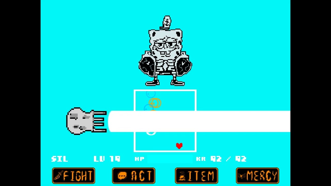 SpongeSwap Sponge Bob Phase1 battle ~Pig's take~ [Demo,undertale fangame]