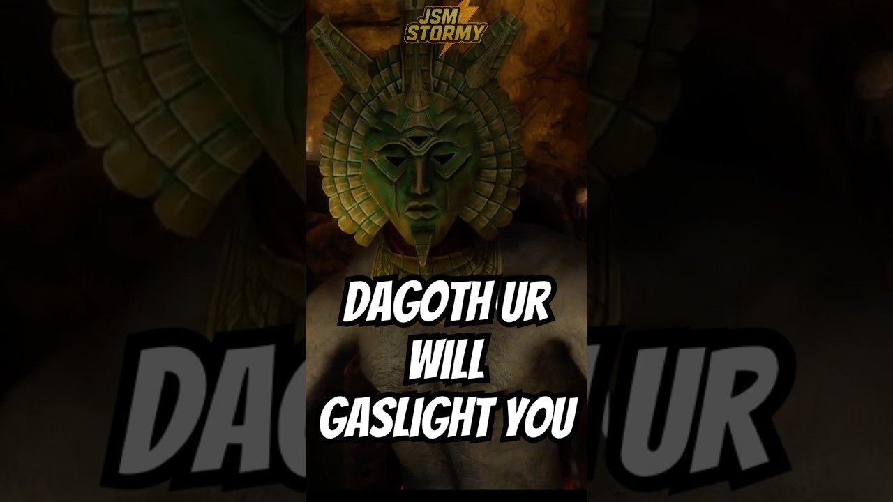 Dagoth Ur comes with a warning label, sorta. #skyrim #dagothur #dagoth #skyrimmods #shorts