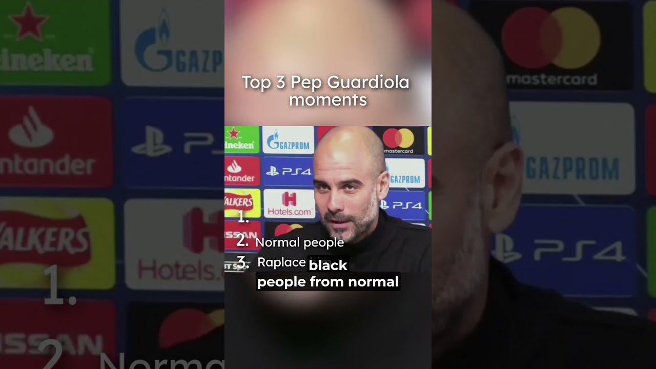 Best Pep Guardiola moments #pepguardiola