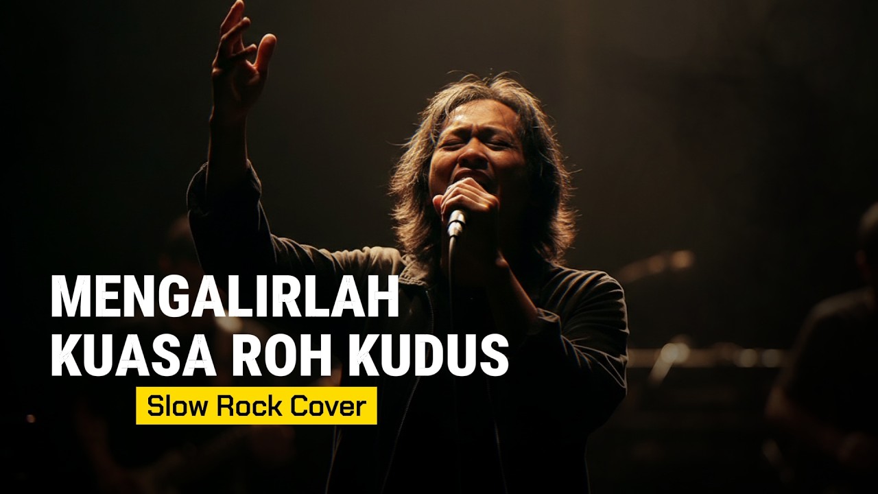 MENGALIRLAH KUASA ROH KUDUS ✝️ SLOW ROCK COVER #lagurohani