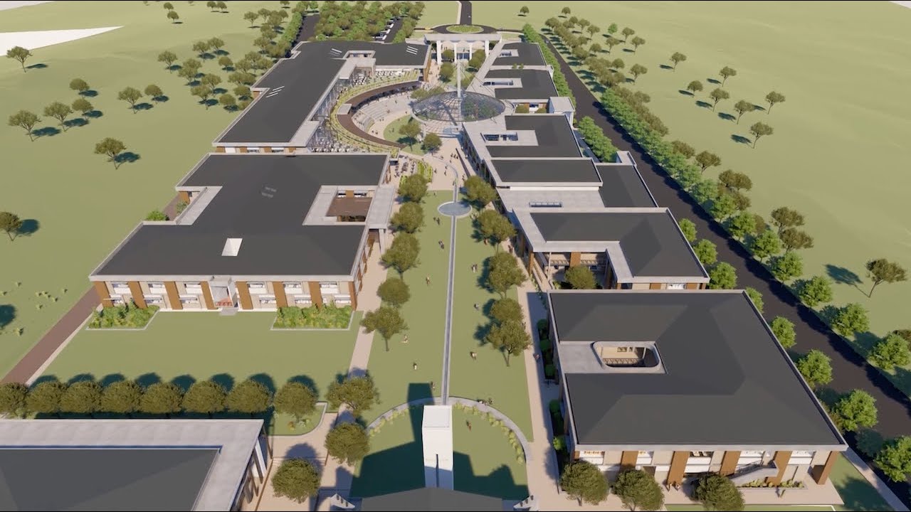 Toekomsbouer | Argiteksvoorstelling van die nuwe Akademia-kampus