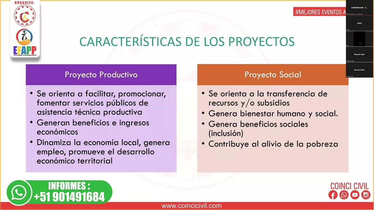 📚𝗖𝗨𝗥𝗦𝗢 𝗘𝗦𝗣𝗘𝗖𝗜𝗔𝗟𝗜𝗭𝗔𝗖𝗜𝗢́𝗡: ELABORACIÓN DE EXPEDIENTES TÉCNICOS DE PROYECTOS PRODUCTIVOS Y SOCIALES📚