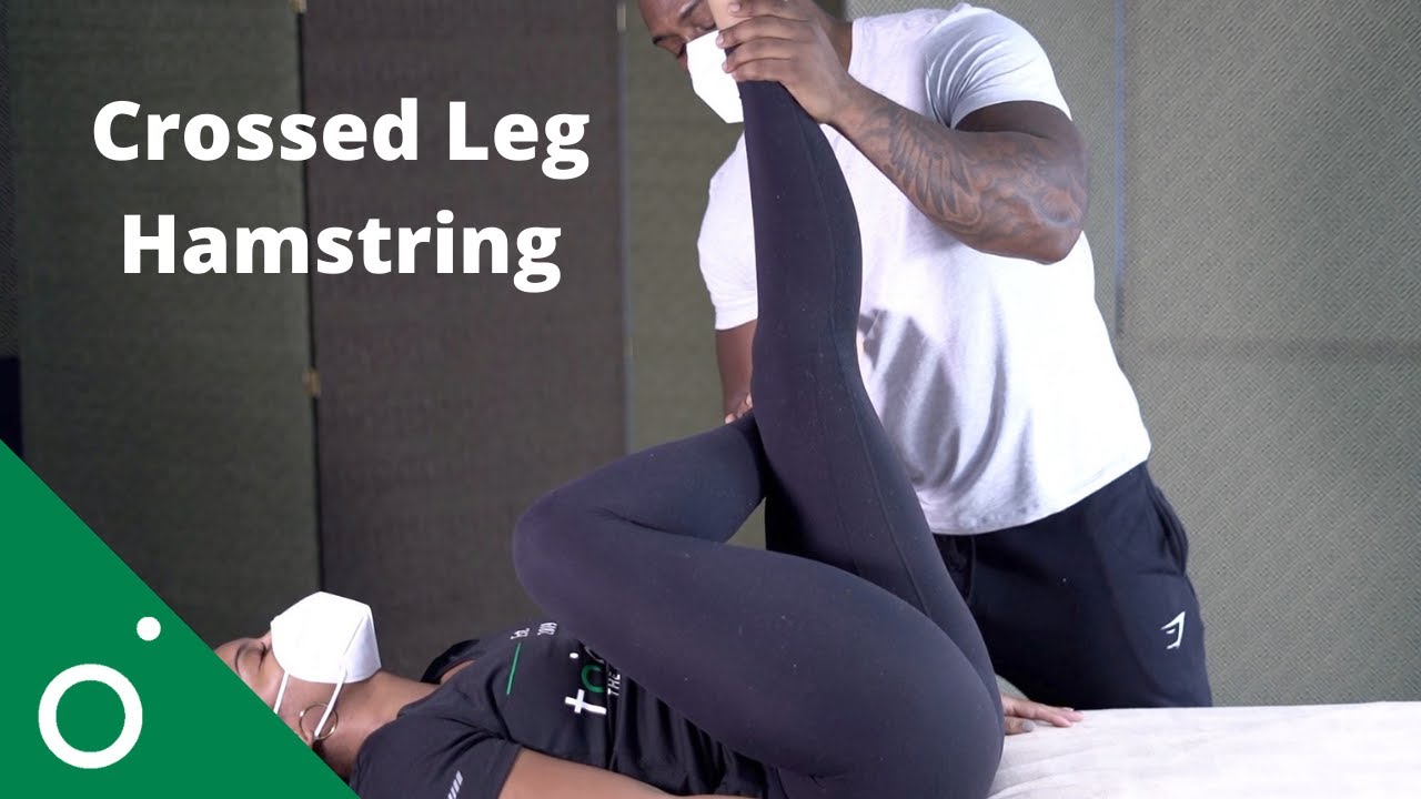 Hamstring Stretch with Crossed Leg