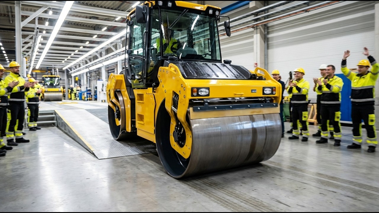 How Compactor Rollers Are REALLY Made – You Won't Believe the Drum Step!