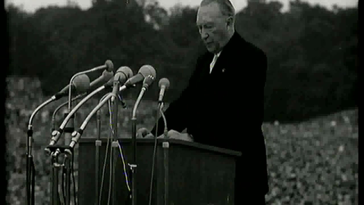 Adenauer auf dem Katholikentag 1956