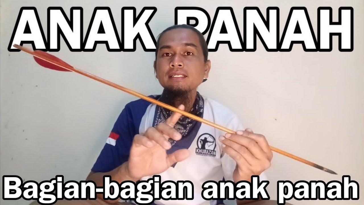 Belajar panahan untuk pemula 5 // Nama-nama bagian anak panah