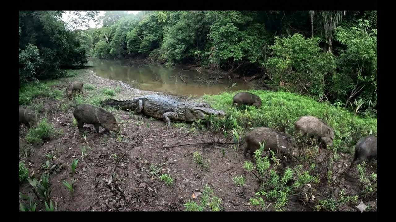 UM VERDADEIRO DINOSSAURO DA AMAZONIA VIVE ALI