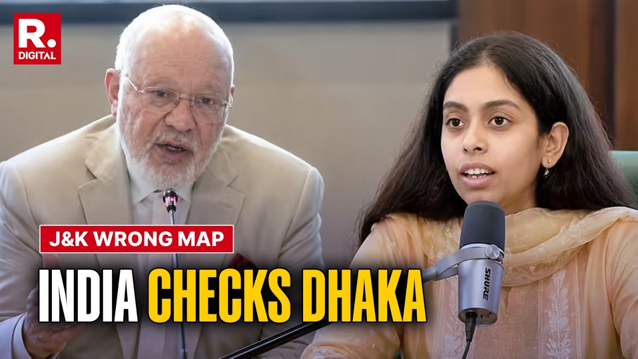 Indian Diplomat Silences Former Bangladeshi Diplomat Over Jammu And Kashmir Map