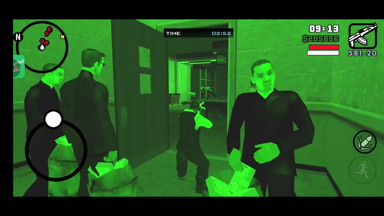 Cj finally robs caligulas! Gta san Andreas