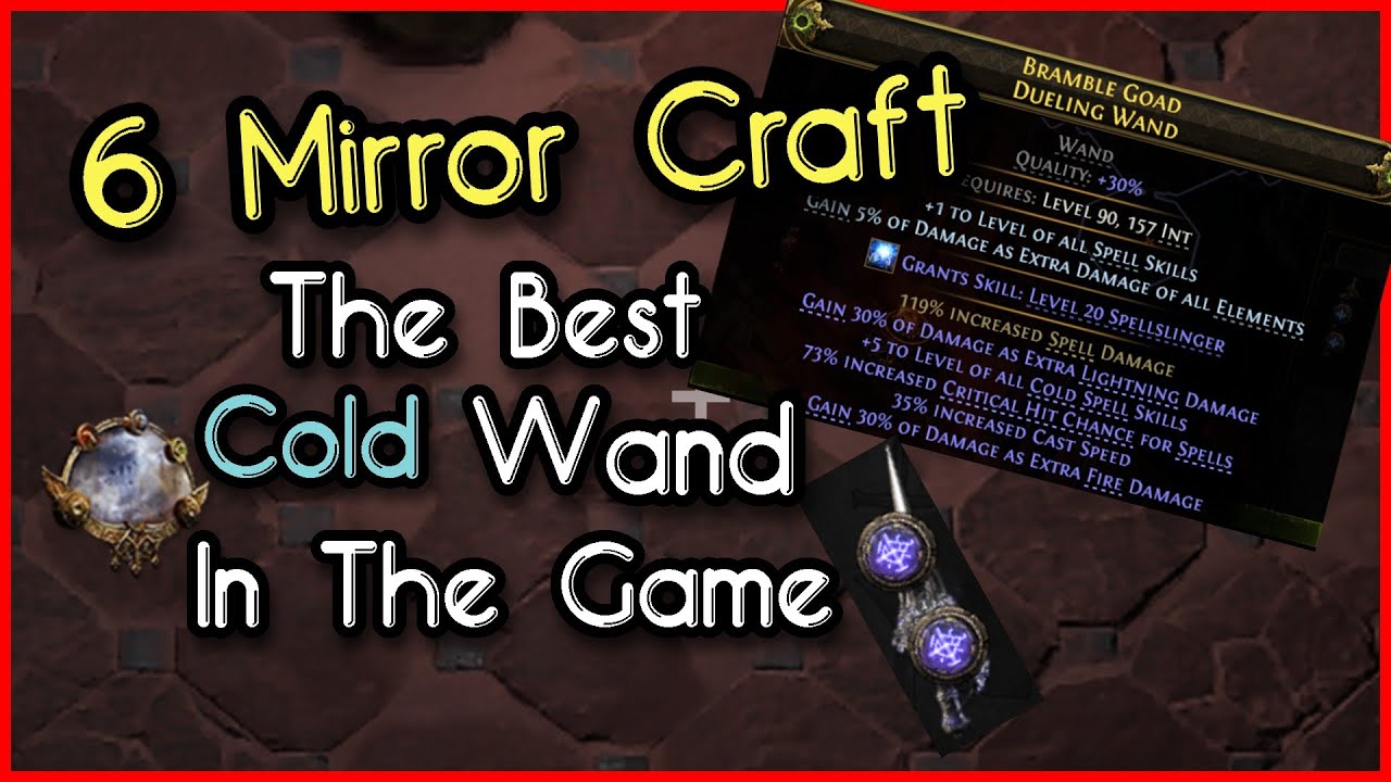 ✔ [POE 2] How I Crafted the BEST Cold Wand In The Game... Path Of Exile 2