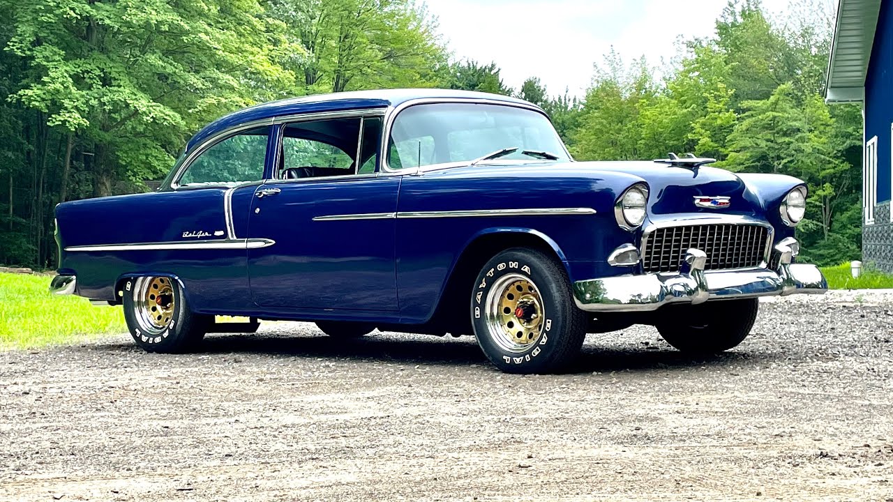 1955 Chevy Bel Air 2 Door Post FOR SALE
