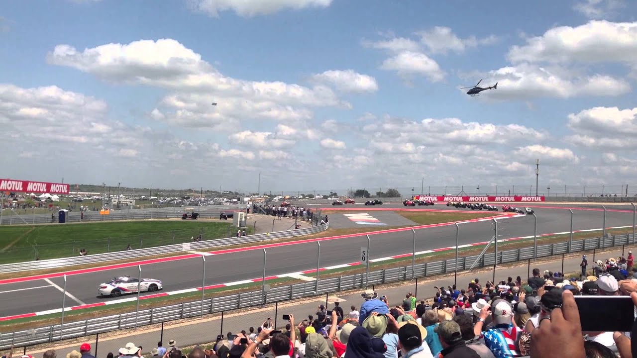 MotoGP Start - COTA 2013 - Turn 1