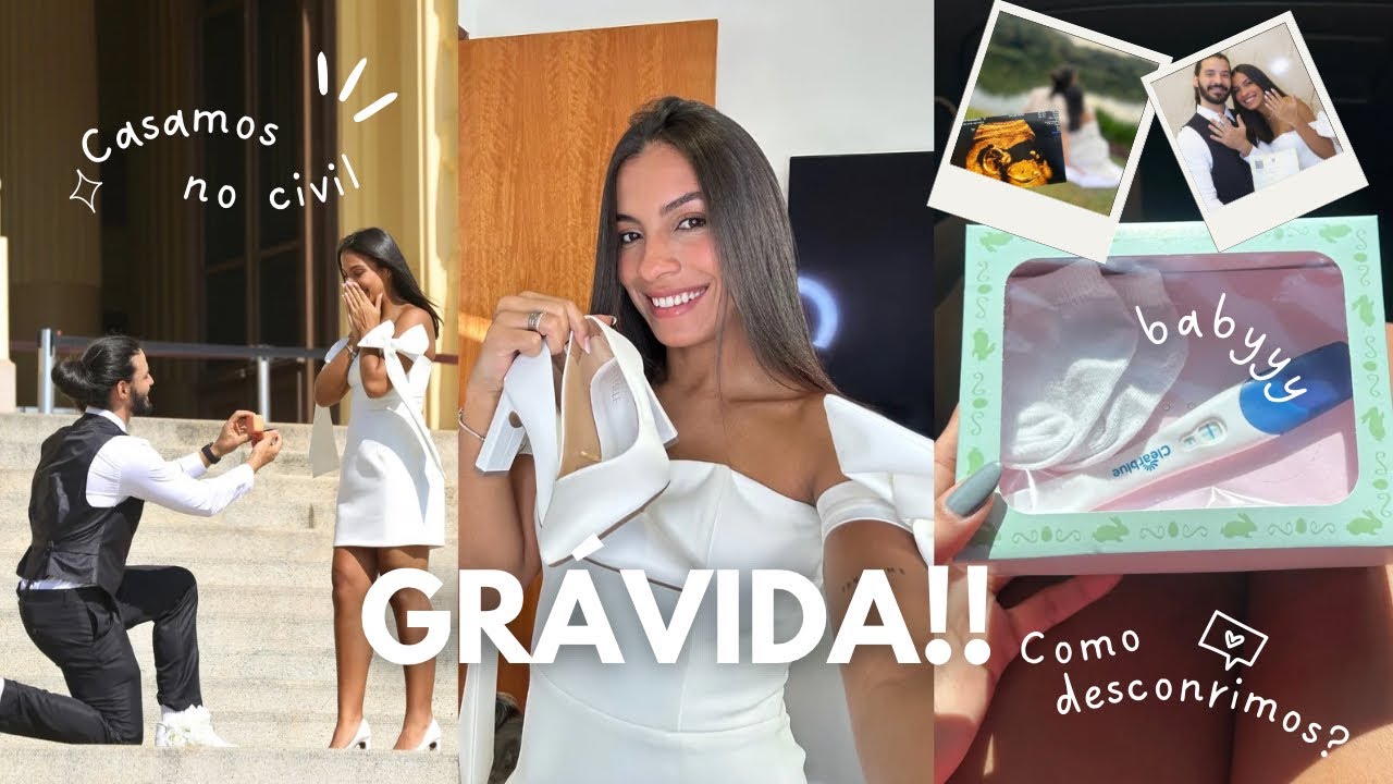 ESTOU GRÁVIDA! *contei tudo sobre nosso casamento e como descobrimos