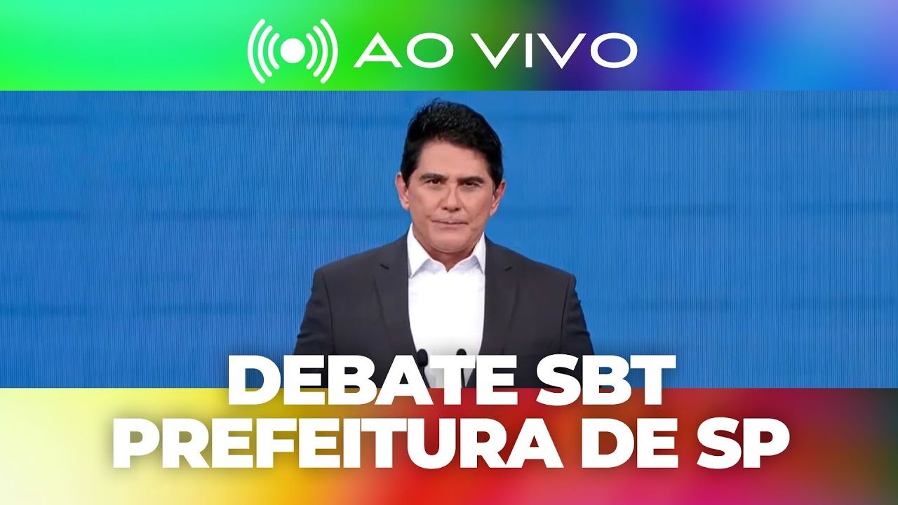 AO VIVO - Debate entre candidatos à Prefeitura de São Paulo