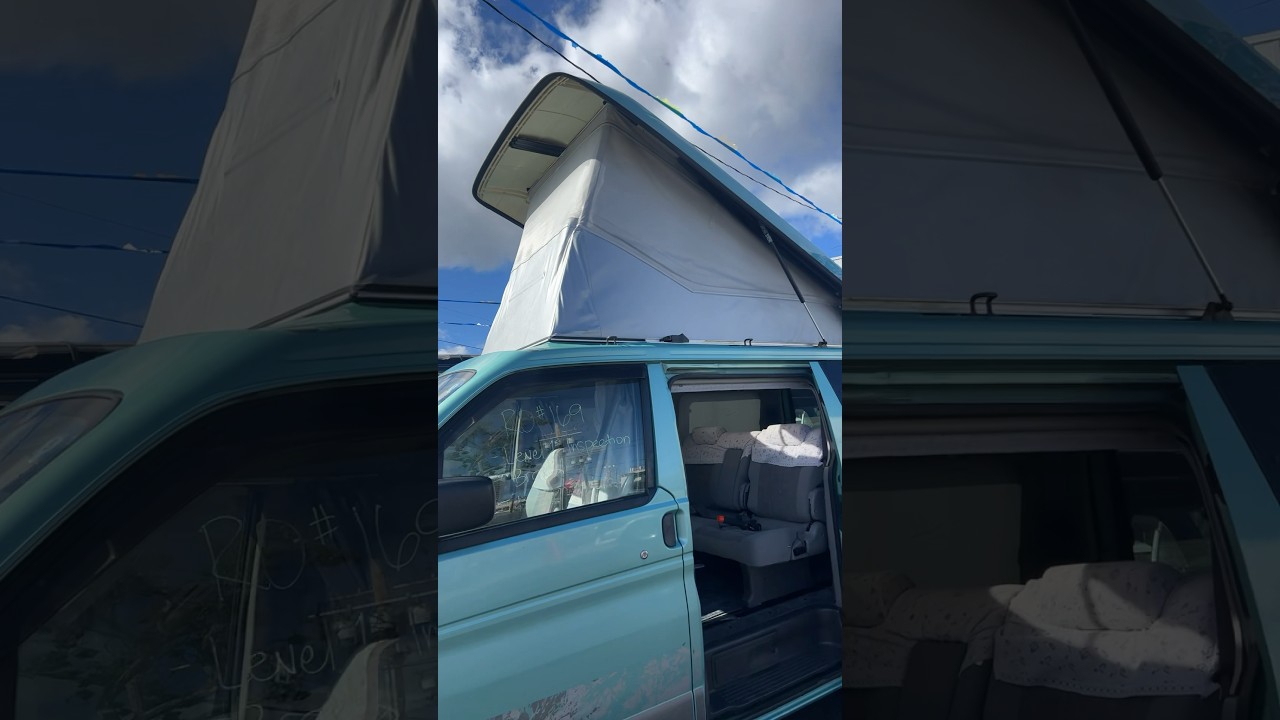 I need this for my next roadtrip !!! #roadtrip #poptop #camperbuild #jdmimport #mazdabongo