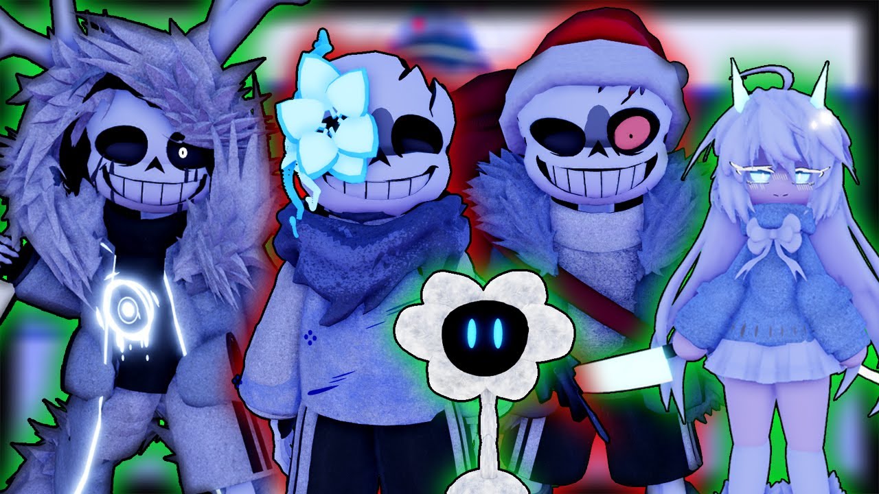 [🎄EVENT PT.1] Icebound Sans / Flowey & Other Xmas Morph [Showcase] [Undertale RP: Mess Timeline]