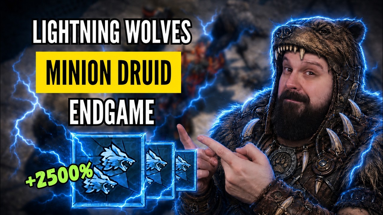 Minion Druid - BEST Minion Build (Endgame) in Diablo 4: Lord of Hatred