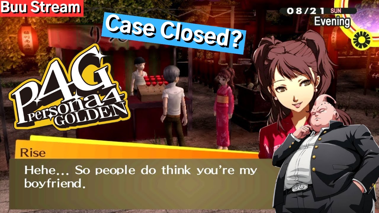Buu Stream | Persona 4 Golden | Case Closed?  Cuplprit Captured?