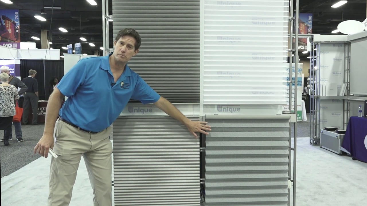 Cellular Shade vs. Pleated Shade from the 2019 IWCE