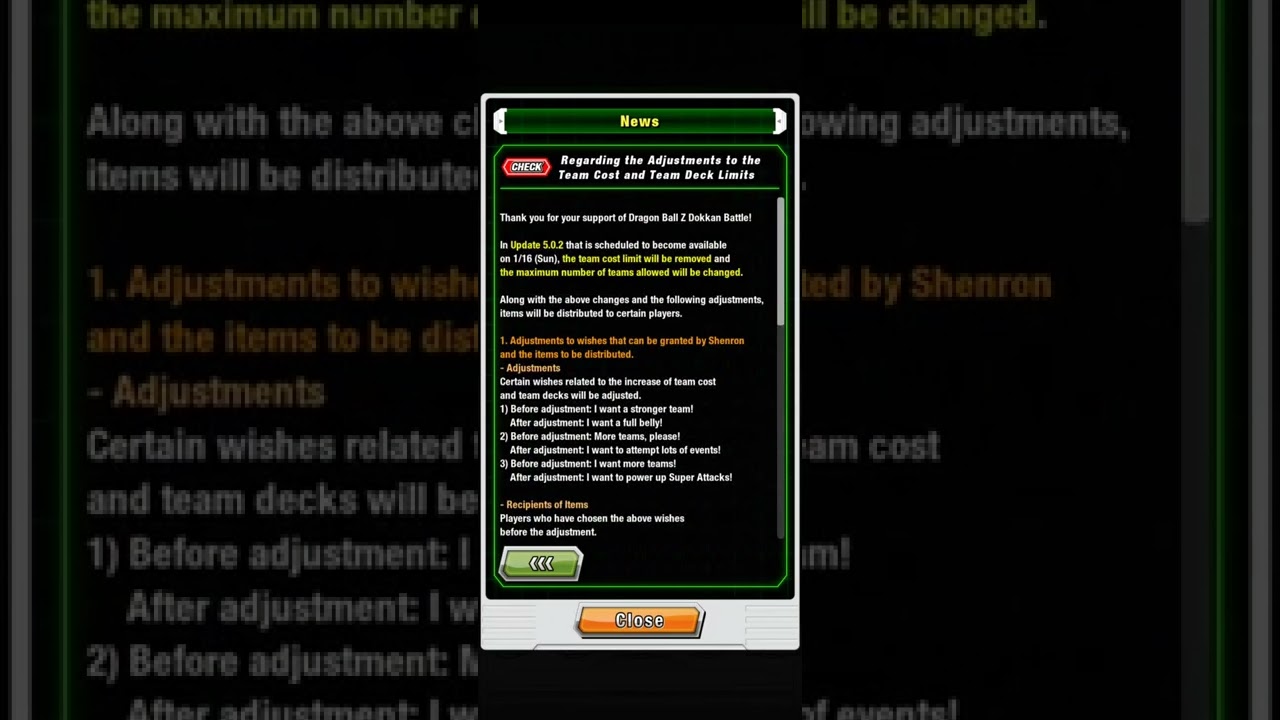 OFFICIAL RELEASE DATE FOR Z PLAN UPDATE ON GLOBAL DOKKAN BATTLE!