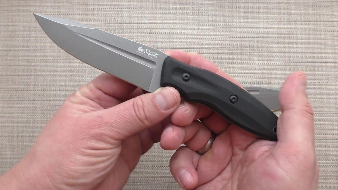 Тестовые ножи Kizlyar Supreme в PGK от MrChili