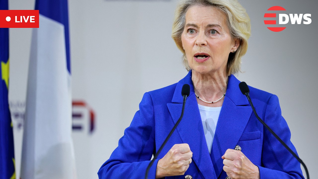LIVE: EU Chief Von der Leyen Holds Press Briefing on Crisis Coordination Plan | DWS News | AC14