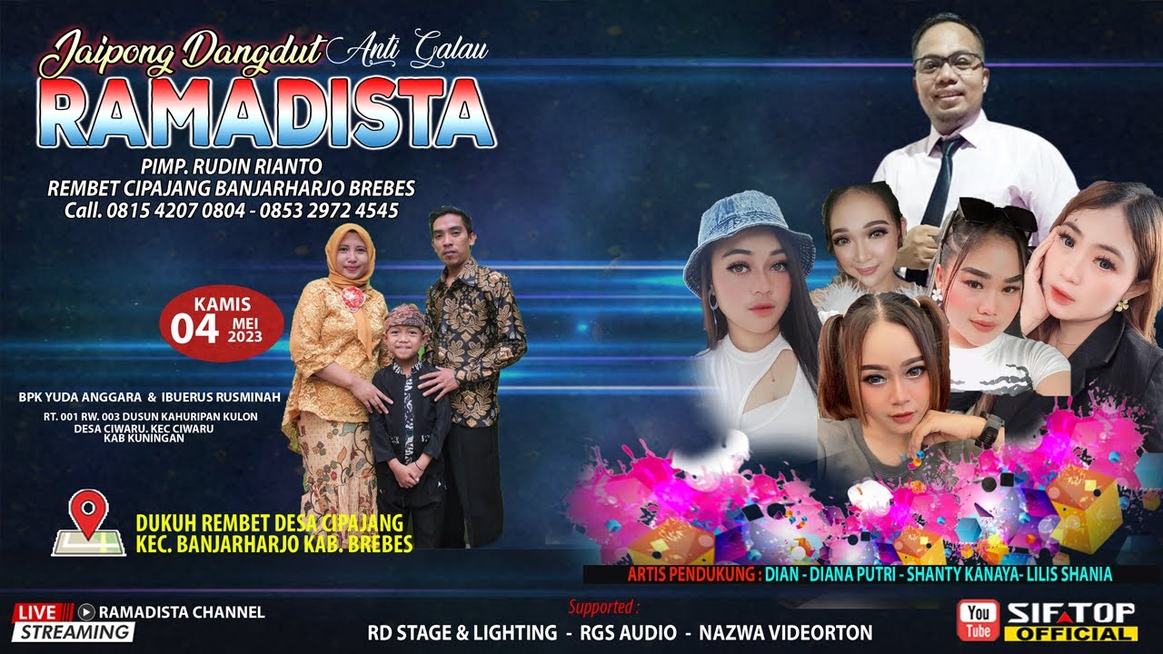 LIVE STREAMING RAMADISTA ANTI GALAU |SIANG | CIWARU KUNINGAN  04 MEI 2023