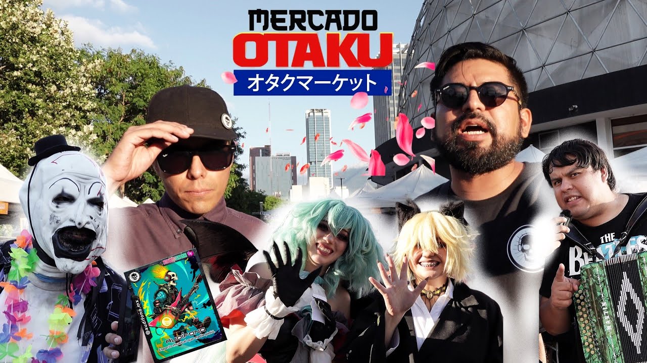 Descubriendo CANCIONES en el MERCADO OTAKU | Audífono
