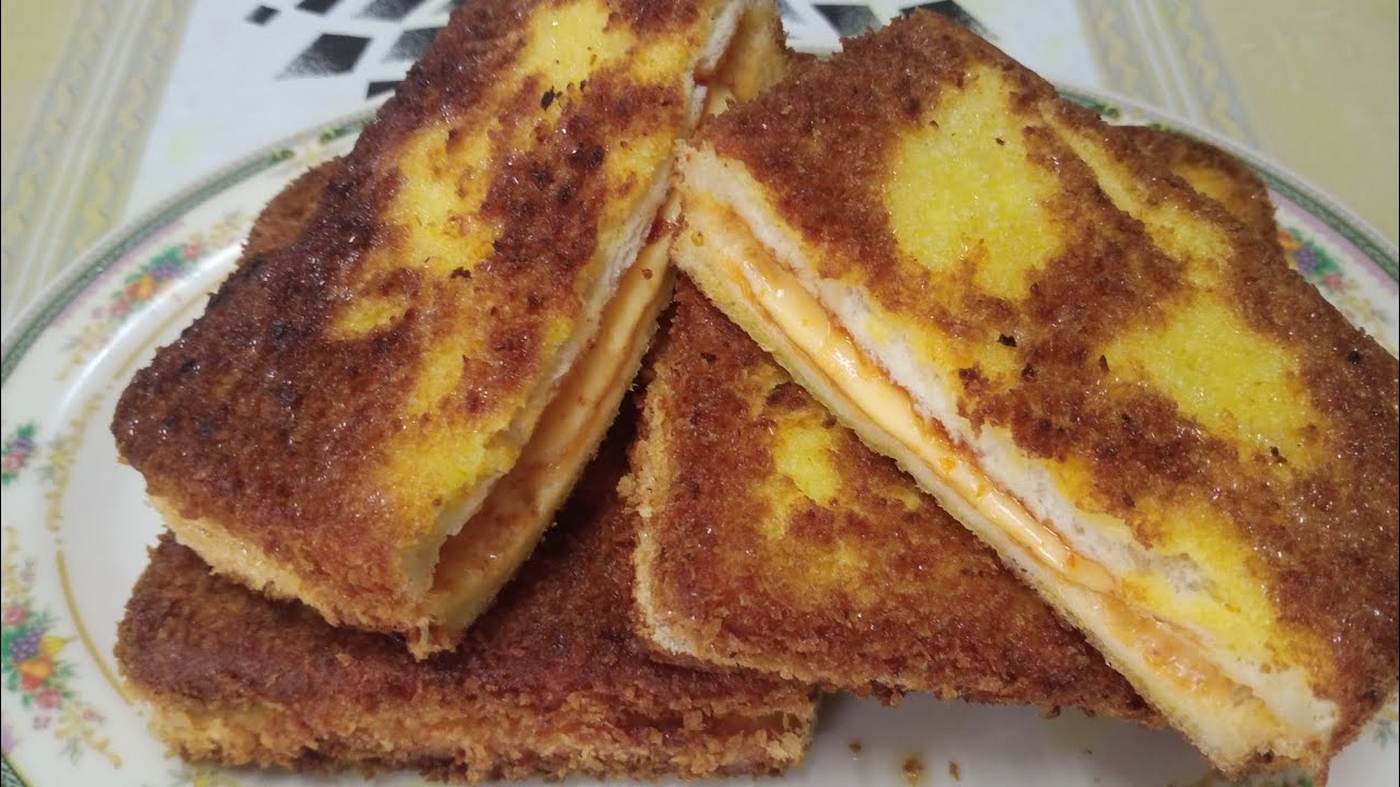 Sandwich keju crispy - enak tak terkata 👍👍