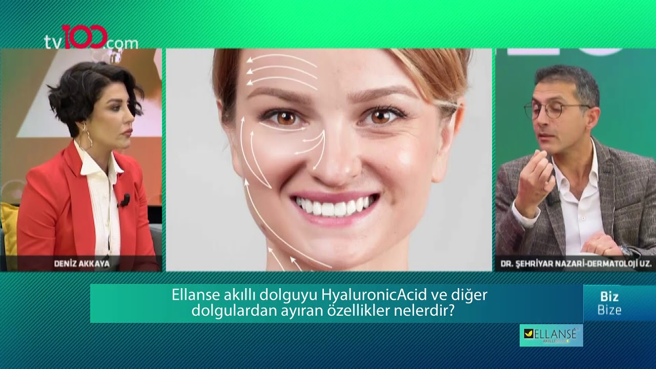 Tv100 Biz Bize Programı - Dr. Şehriyar Nazari - Ellanse Akıllı Dolgu