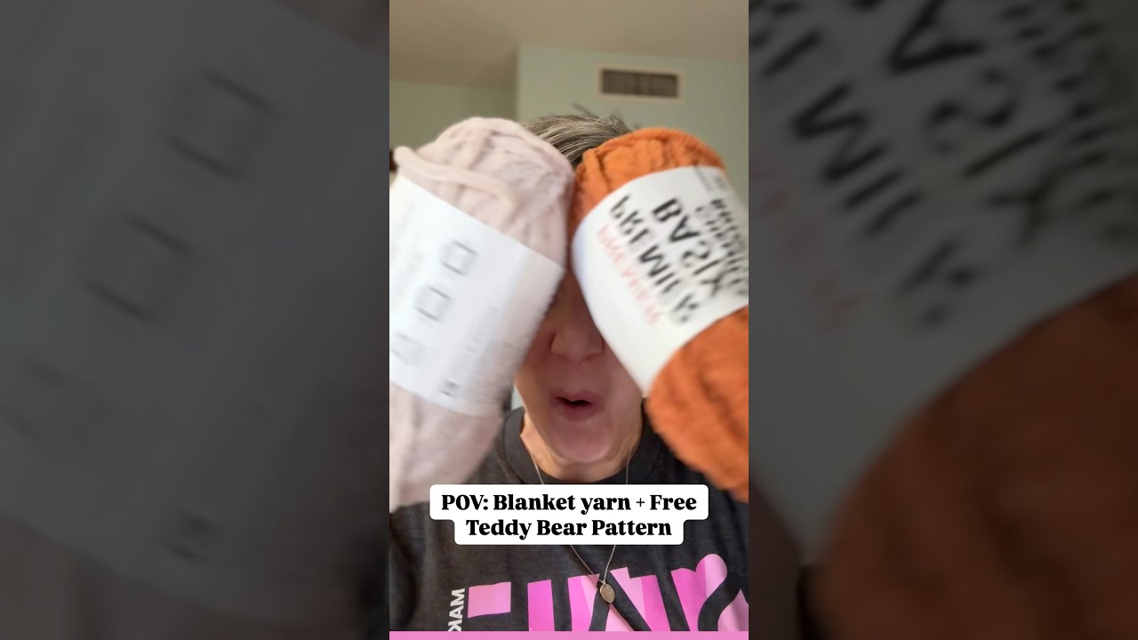 Perfect Combo!  FREE pattern + blanket yarn!