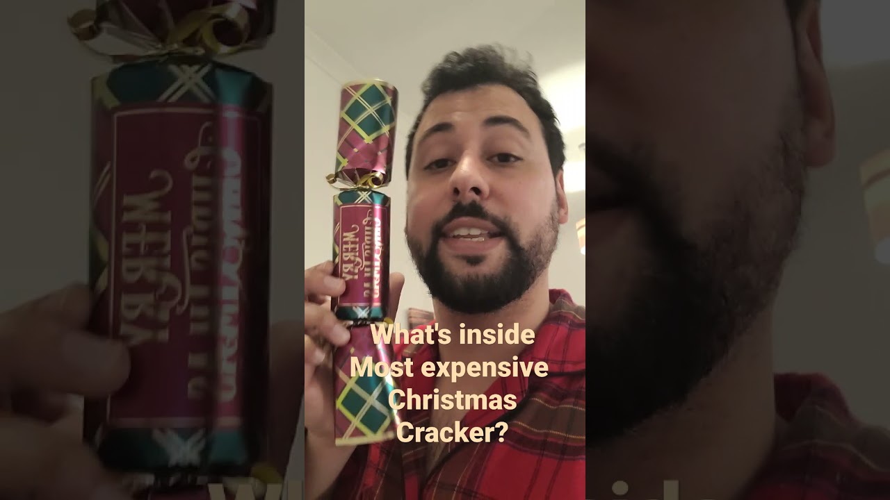 Inside most EXPENSIVE Christmas Cracker