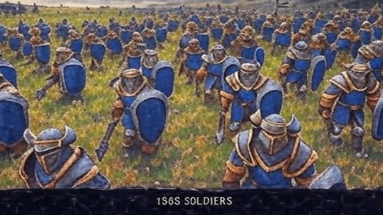 I was defeated by the powerful Cavalry Legions