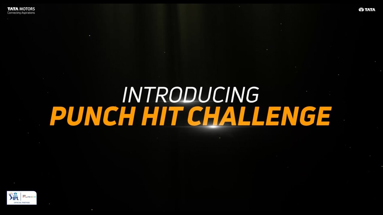 Tata PUNCH x Tata IPL | Introducing The #PUNCHHit Challenge
