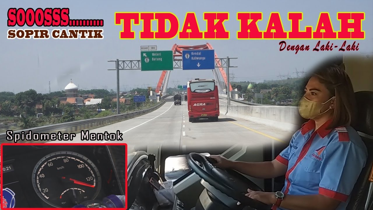 Sooooosss... Sopir Cantik Agra Mas,  Nyali & Skill Tidak Kalah Dengan Laki
