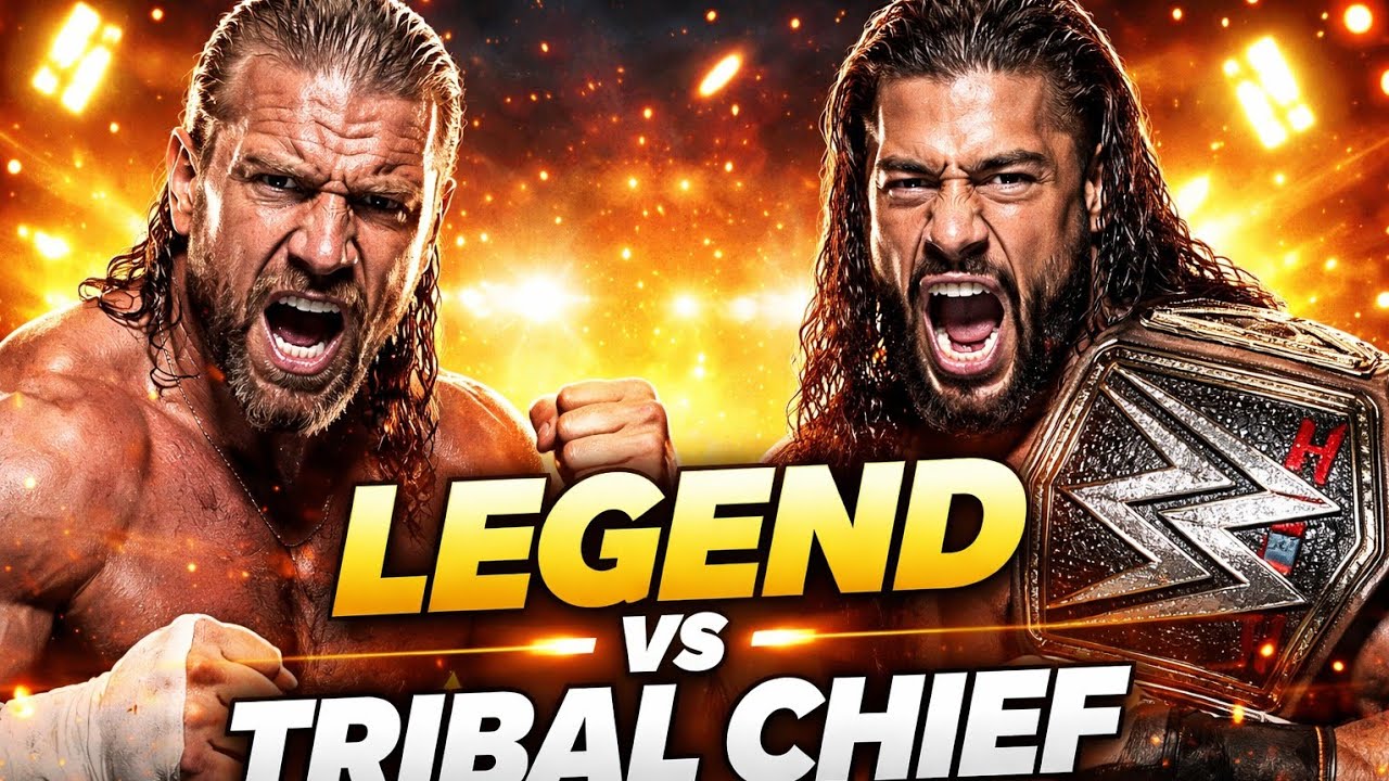 🔥 Triple H vs Roman Reigns – One Ring, No Mercy! 💥 Epic WWE Clash LEGEND vs TRIBAL CHIEF + 🔥💥